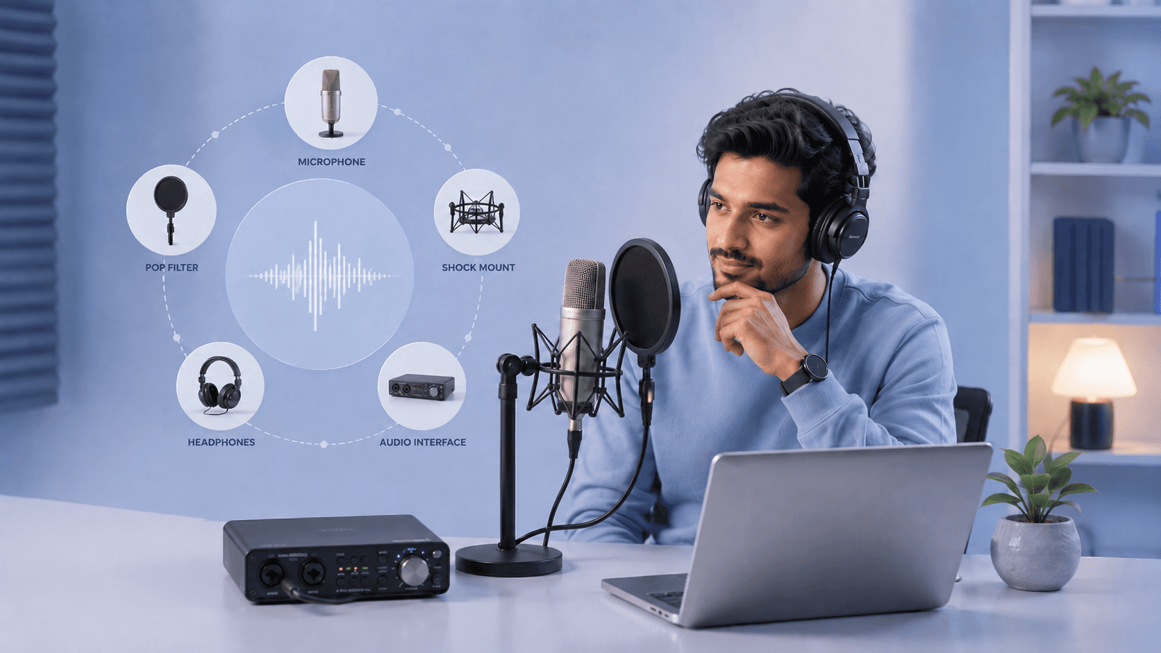 What Audio Equipment Is Used for Professional Voice Over Recording?