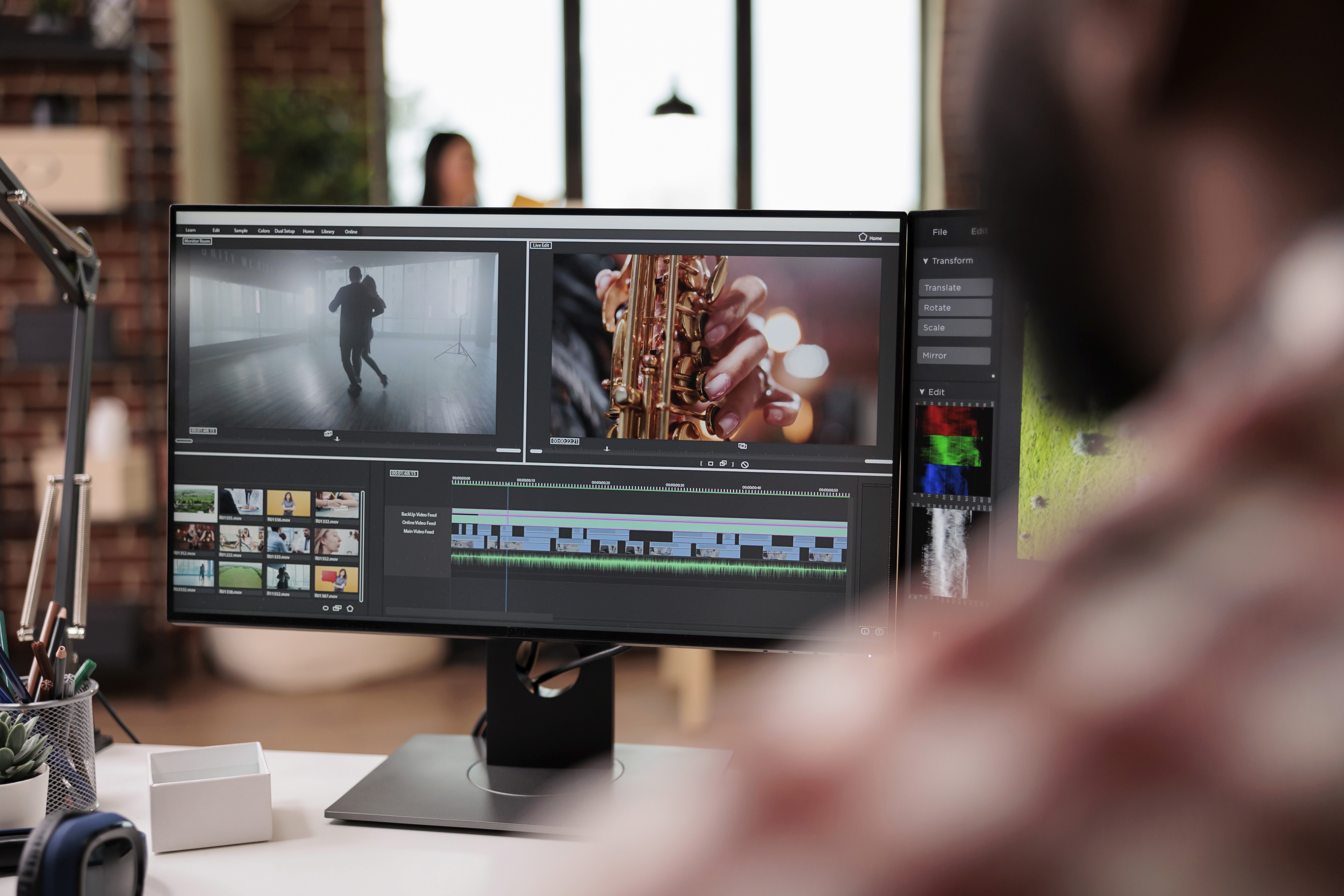 Stock Footage Based/ AI Generated Videos